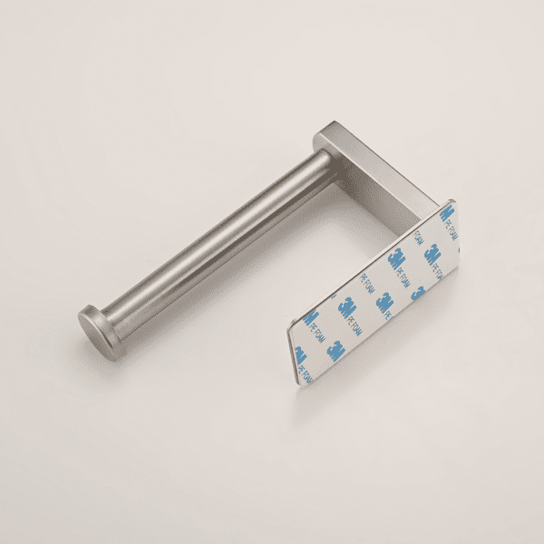 Toilet Paper Holder Self Adhesive, Stainless Steel Rustproof Adhesive Toilet Roll Holder no Drilling