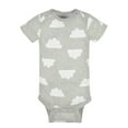 thumbnail image 3 of Gerber Baby Boy or Girl Gender Neutral Short Sleeves Onesies Bodysuits, 8-Pack, Sizes Newborn -12M, 3 of 13