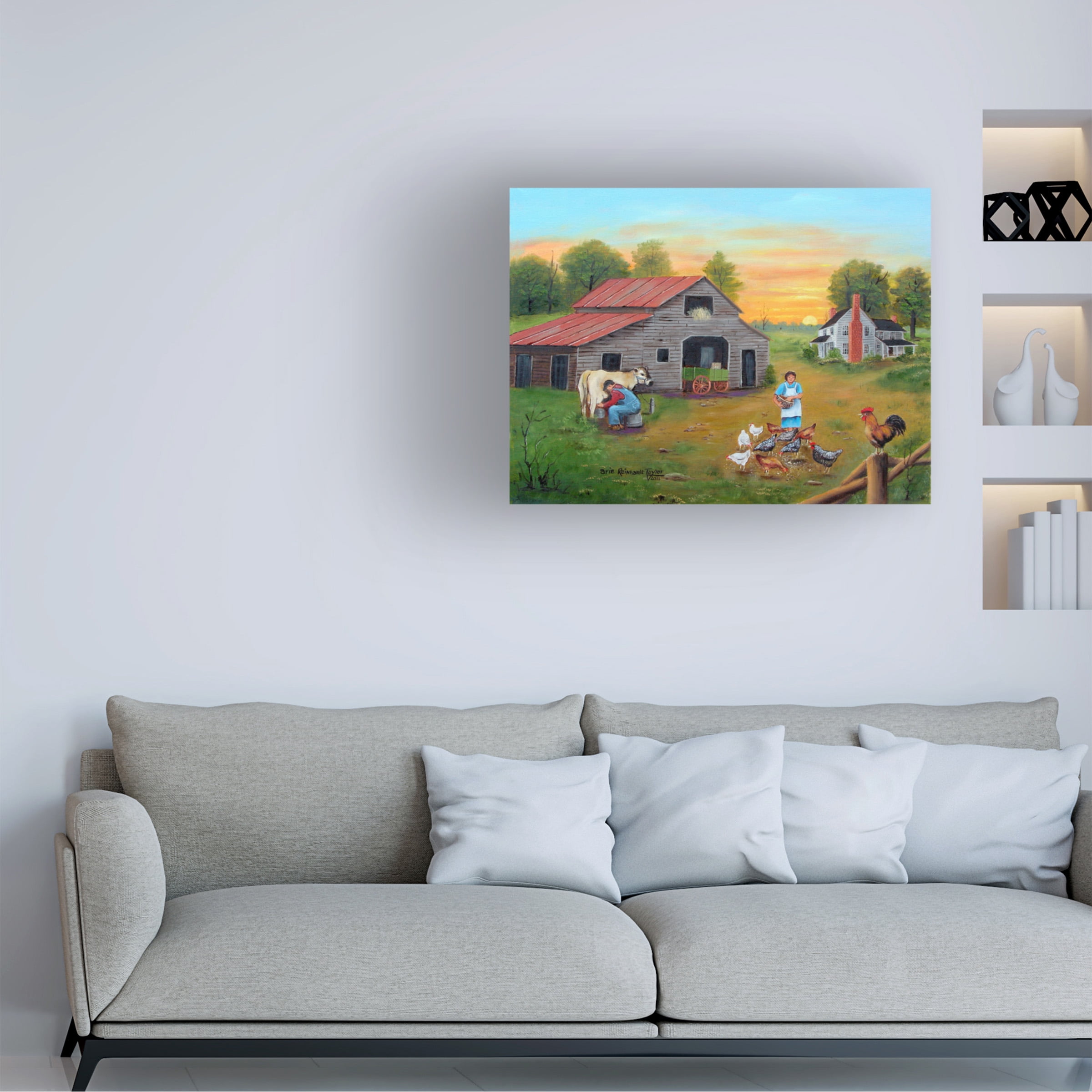 Trademark Fine Art 'Early Morning' Canvas Art by Arie Reinhardt Taylor