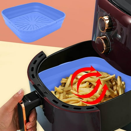 

EGNMCR Placemats Kitchen Accessories Foldable Air Fryer Air Fryer Silicone Pot No More Cleaning Basket After Using The Air Fryer -[8.5inch] Placemat - Fall Savings Clearance