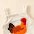 thumbnail image 4 of EDFBUYKRS Spring And Summer Boys And Girls Toddler Embroidered Jumpsuit Out Wear, 4 of 4