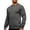 Dark Gray, variant on Men's Long Sleeve Crew Neck Sweatshirt Solid Color Pullover Tops Lightweight Casual Workou Sweatshirt Gray L