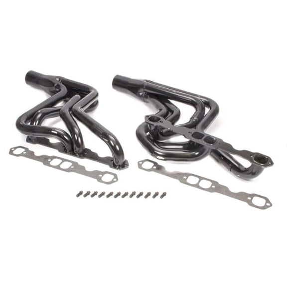 GM G Body Street Stock Headers for Small Block Chevy - 1.75 in. Tubes - 3 x 8 in. Collectors