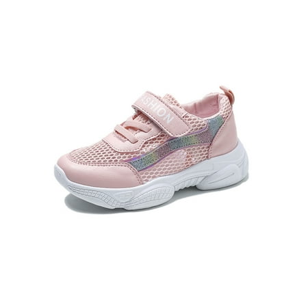 

Avamo Girls Sports Durable Flat Trainers Girl Tennis Nonslip Hollow Out Lightweight Sneakers