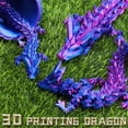 thumbnail image 2 of 3D Printed Dragon Eggs with Dragon Fidget Toys for Adults, Inside 3D Articulated Dragon Toys, Collectible Crystal Dragon Egg, Figurines-3D Printed Gem Dragon for Autism/ADHD (Silk Gold), 2 of 10