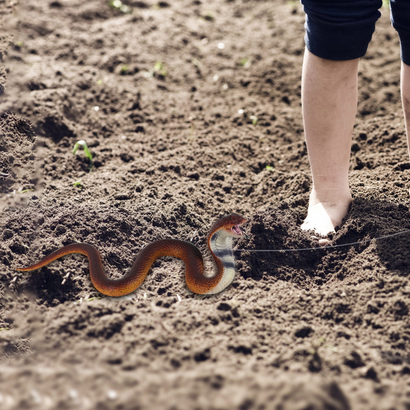 Clip on snake prank sale