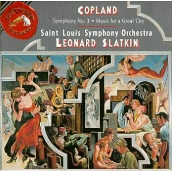 Copland / St Louis Sym Orch / Slatkin - Copland Sym No 3 - Music & Performance - CD