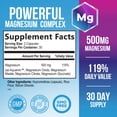 thumbnail image 2 of Suplemento Nature's Nutrition Magnesio Complex 500 mg, 2 of 8