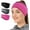 Black+grey+hotpink, variant on 1/2/3Pcs Winter Fleece Ear Warmers Muffs Headband for Men Women Kids Ski Running Cycling