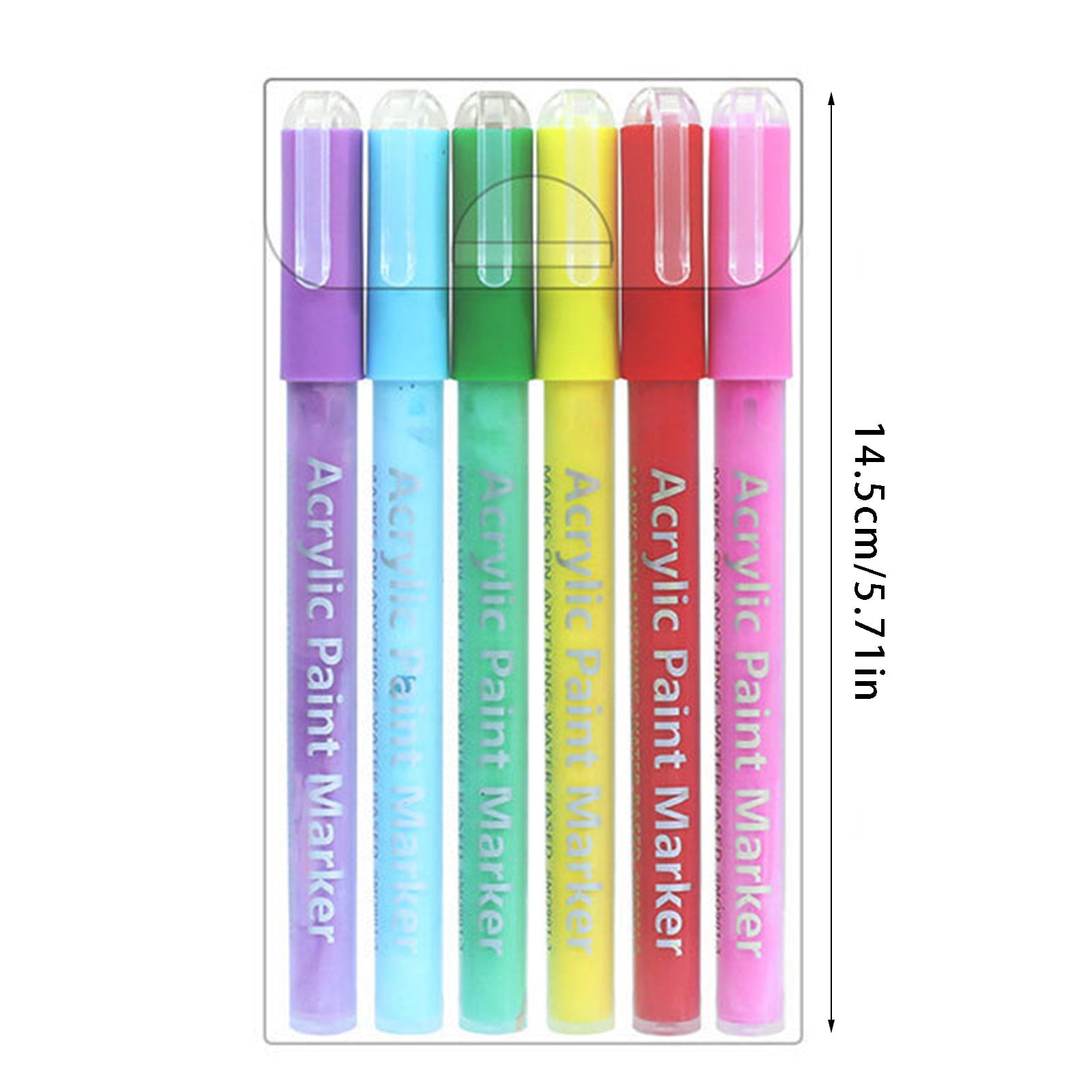 Pack of Drawing Pen Acrylic Nails Pens Set for Art and Design High Precisions Point Quick Drying Inks Practical Use