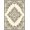 Taupe Grey, Pattern 14, variant on ODIKA 8'x10' Washable Area Rug Entry Grey Symmetrical Border Featuring Dotted Motifs Entryway for Dining Room, Large Office, Lounge, Non-Slip Chair-Friendly Mat