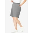 thumbnail image 3 of Woman Within Plus Size Stretch Cotton Skort, 3 of 6