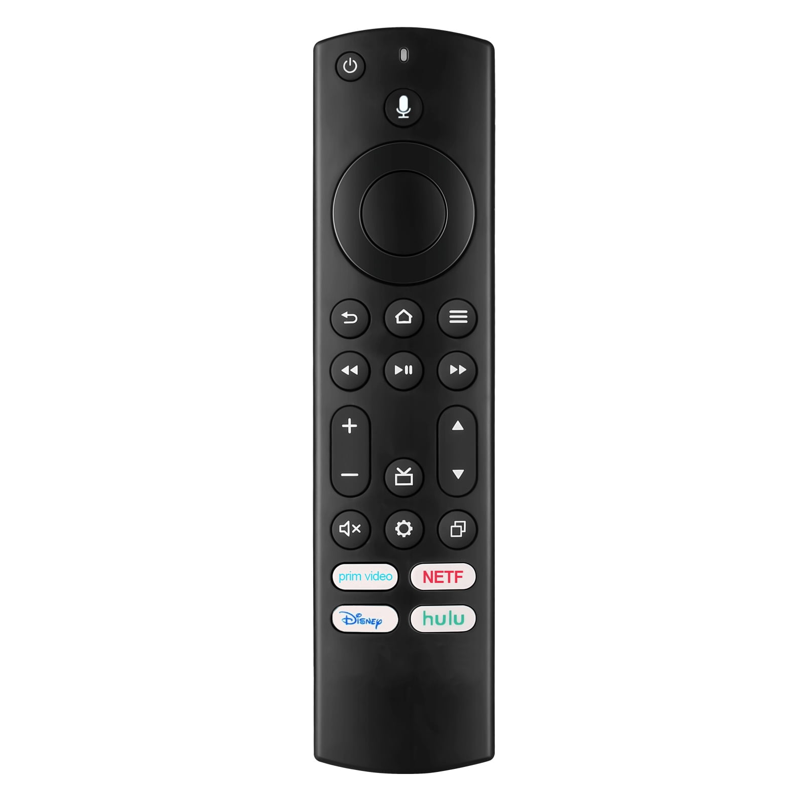 Replacement Voice Remote for Insignia, Toshiba or Pioneer Smart TVs, Requires Compatible Fire Smart TV