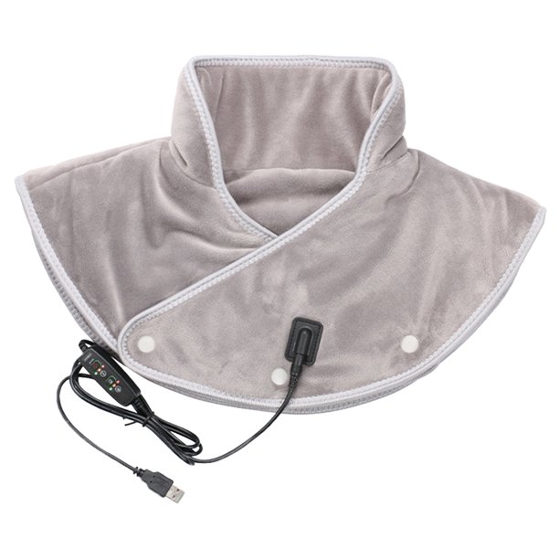 Almohadilla Calefacción Eléctrica La Del Cuello Hombro USB (gris El Calor)