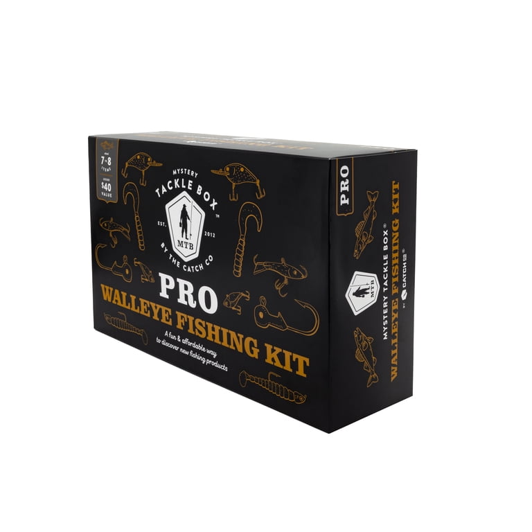 Mystery Tackle Box Pro Walleye Fishing Lure Kit