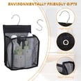 thumbnail image 3 of Drillless Bathroom Storage Pouch Waterproof Shower Bag With Multiple Compartments Portable, 3 of 8