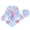 swimsuit 76#Blue, variant on ZXLBBD Girl Swimsuits Long Sleeve Swimsuit with Floral Ruffle Trim Sun Protection for Toddler Kids Princess Summer Pool Beach
