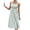 C-Green337, variant on Summer Midi Dresses For Women Striped Square Neck Casual Sleeveless Swing A Line Dress Wedding Guest Dress