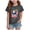 Grey, variant on Toddler Boys Girls American Tops Heart Pattern Shirts Topic 4th of July T-Shirts Yellow for Size 5-6 Years