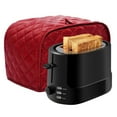 thumbnail image 2 of Brown Four Slice Toaster Appliance Cover  Dust and Fingerprint Protection  Machine Washable (11.5W x 8D x 8H)，S Size, 2 of 5