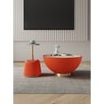 thumbnail image 2 of Anderson Coffee Table & End Table 1.0 with Steel Frame in Orange - Set of 2, 2 of 8
