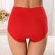thumbnail image 5 of Gibobby Ropa Interior dama Pantalones de de menstruales de fibra menstrual, ropa interior fisiológica para Abdomen de cintura alta para mujer(Rojo， L), 5 of 5