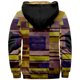 thumbnail image 3 of Men's Print Jacket Men's Spring And Autumn Casual Trend Zipper Hooded Jacket 2XL, 3 of 4
