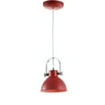 thumbnail image 4 of SAFAVIEH Rove 6.25 in. Dia. Adjustable Solid Classic Pendant, Red, 4 of 6