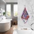 thumbnail image 2 of Yayeee 100% Cotton Hand Towels for Bathroom 16" x 28" Soft Absorbent Kitchen Towel, Beautiful Floral Pattern, 2 of 7