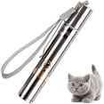 thumbnail image 1 of EDTara Stainless Steel Cat Flashlight With A Clip Self-locking Switch Usb Charging Purple Light Money-checking Led Lighting Pet Toy, 1 of 7