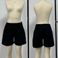 thumbnail image 3 of Jamicy Women's Denim Shorts Summer Casual Comfortable Buttoned High Waisted form-Fitting Stretchy Lounge Shorts with Pockets, 3 of 8
