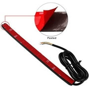 36led 16cm Motorcycle 3 in 1 Tail Light Strip Flexible Taillights DRL