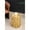 Antique Gold, variant on Modern Gold Stool Featuring Tree Trunk Design - Ideal for Eclectically Decorated Spaces