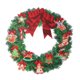 thumbnail image 2 of Cuadros Decorativos 5D DIY Spot Drill Diamond Christmas Crystal Wreath Decoración colgante (HH006) Tmvgtek embutido en tela, 2 of 6