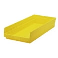 thumbnail image 1 of Quantum Storage QSB116YL Economy 4 in. Shelf Bin, Yellow - 23.62 x 11.12 x 4 in., 1 of 1