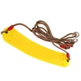 thumbnail image 1 of HILABEE Kids/Adults Heavy Duty Disc Swing Seat Rope Climbing Ladder Backyard Outdoor Toy Yellow, 1 of 7