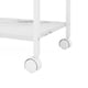 thumbnail image 5 of Carrito de Servicio con Ruedas y Altura Ajustable | Organizador Multiusos de 2 Niveles con Estructura Metálica, 5 of 7