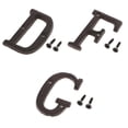 thumbnail image 1 of Decoración de Letrero de de la de la de la de licencia de Puerta Diy Creativa Creativa de Hierro, 1 of 9