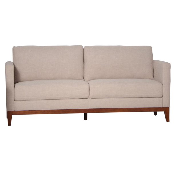 Cindy Beige Linen Modern Sofa