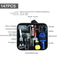 thumbnail image 2 of 147pcs Watch Repairing Tools Set Maintenance Kit Professional Watchmaker BackCase Opener Battery Change Tool with Screwdrivers Tweezers for Repairs, 2 of 8