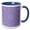 Blue/White, variant on 3drose, Colorful Geometrical Hypnotic Round Tiled Mosaic Background, 11oz Mug