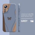 thumbnail image 3 of Case For Xiaomi 13 12 12S 11 11T 10 10S 9 9SE 8 8SE Pro Ultra Lite Colour Simple Liquid Silicone Case Beautiful Butterfly, 3 of 5