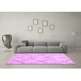 thumbnail image 3 of Ahgly Company Indoor Rectangle Solid Purple Modern Area Rugs, 3' x 5', 3 of 4