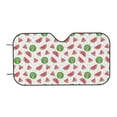 thumbnail image 7 of Fotbe Hand Drawn Watermelon Car Windshield Sunshade | Sun Visor Protector Front Window Shade, Keeps Out UV Rays, Keeps Your Vehicle Cool-, 7 of 7