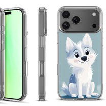 For iPhone 17 Pro Shockproof Protective Phone Case, by OneToughShield - Puppy Charm