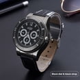 thumbnail image 6 of openpig Electric Lighter Watch Men's Casual Wristwatches with Windproof Flameless Cigarette Cigar Lighter USB Rechargeable, C, 6 of 6