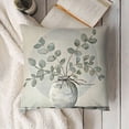 thumbnail image 3 of YINGXI Eucalyptus Leaves Decorative Pillow Cover Summer Truck Throw Pillow Case Buffalo Plaids Cushion Cover for Home Office Sofa Couch Decoration 24x24in, 3 of 5