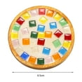 thumbnail image 6 of Mdesiwst Mosaic Coaster Kit Heat Insulation Creative Design Hands Skill Improve DIY Craft Relieve Boredom Home Decorative Cup Pad, 6 of 7