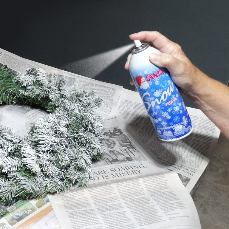 Chase Christmas Decoration, Santa Snow Spray, 13 oz (2-Pack)