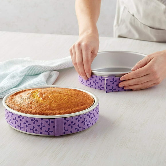 Nice Cake Pan Strips Bake Even Strip Belt Bake Even Moist Baking Ceramic Pans for Oven Nonstick Baking Sheet Silicone Paper Sheets for Baking Cookie Sheet Covers Wire Rack for Baking Sheet 9 X 13